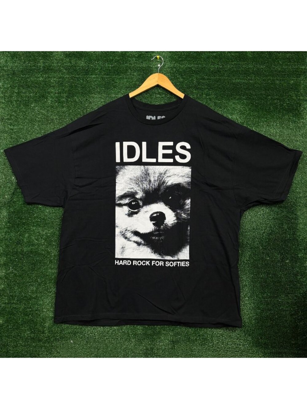Idles Hard Rock for Softies Post Punk Band T-Shirt Size XXXL